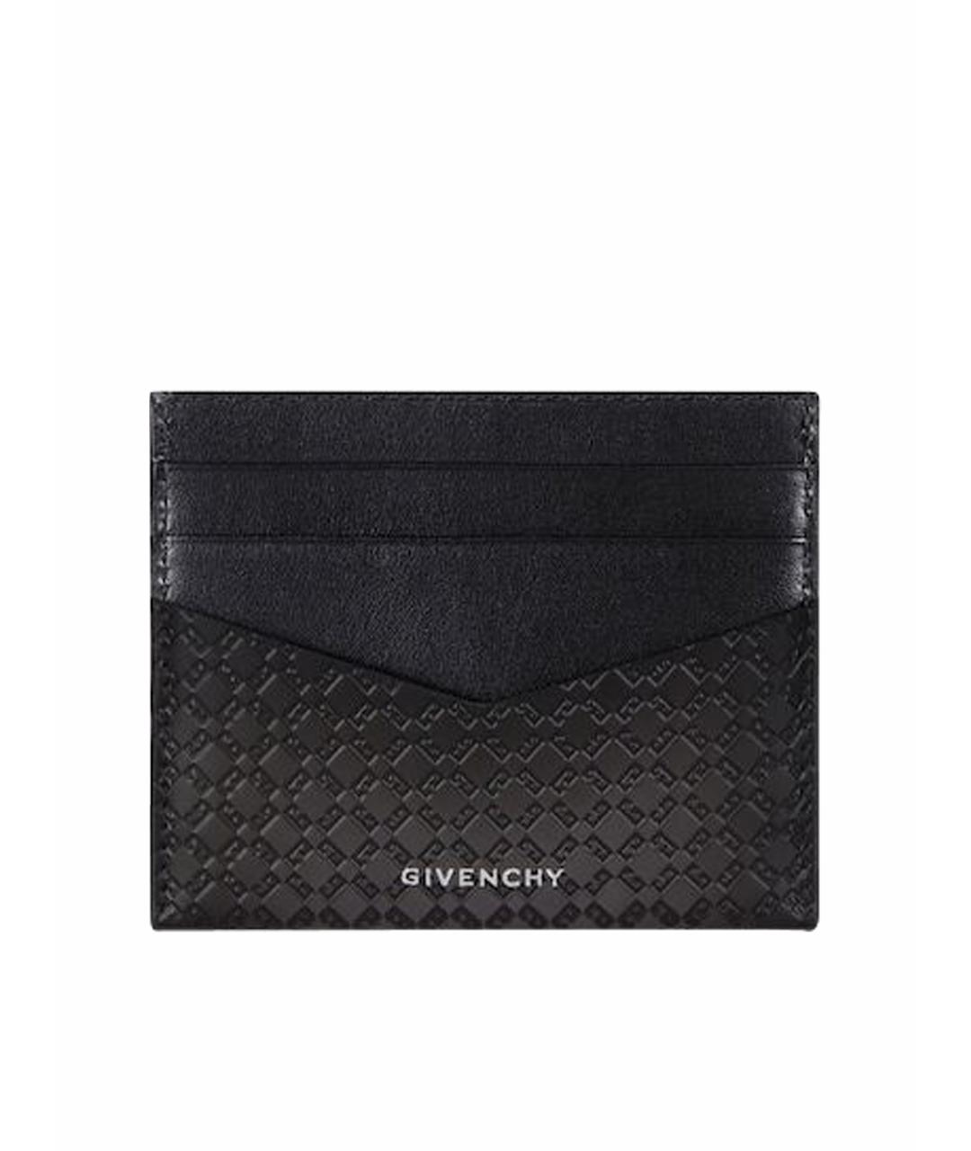 GIVENCHY Черный кожаный кардхолдер, фото 1