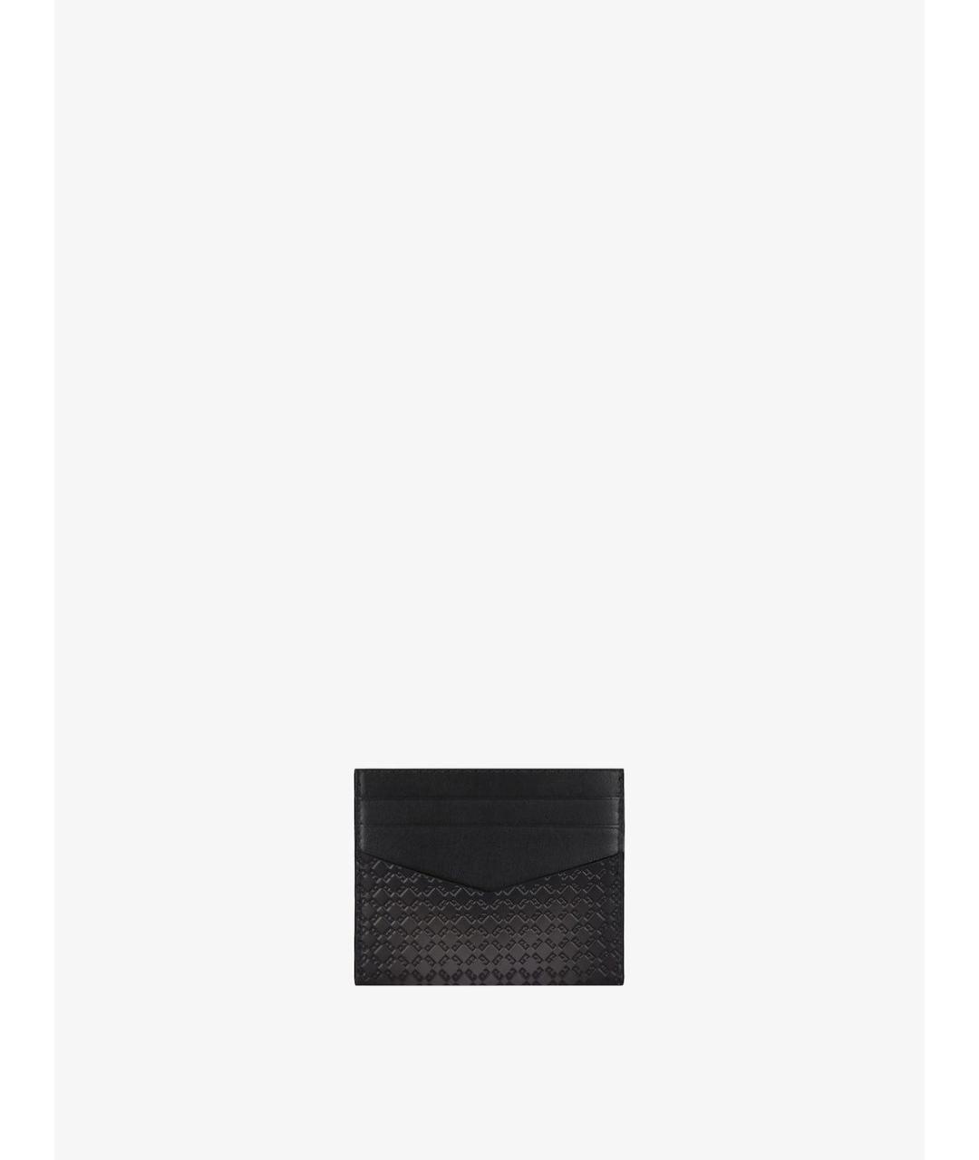 GIVENCHY Черный кожаный кардхолдер, фото 2