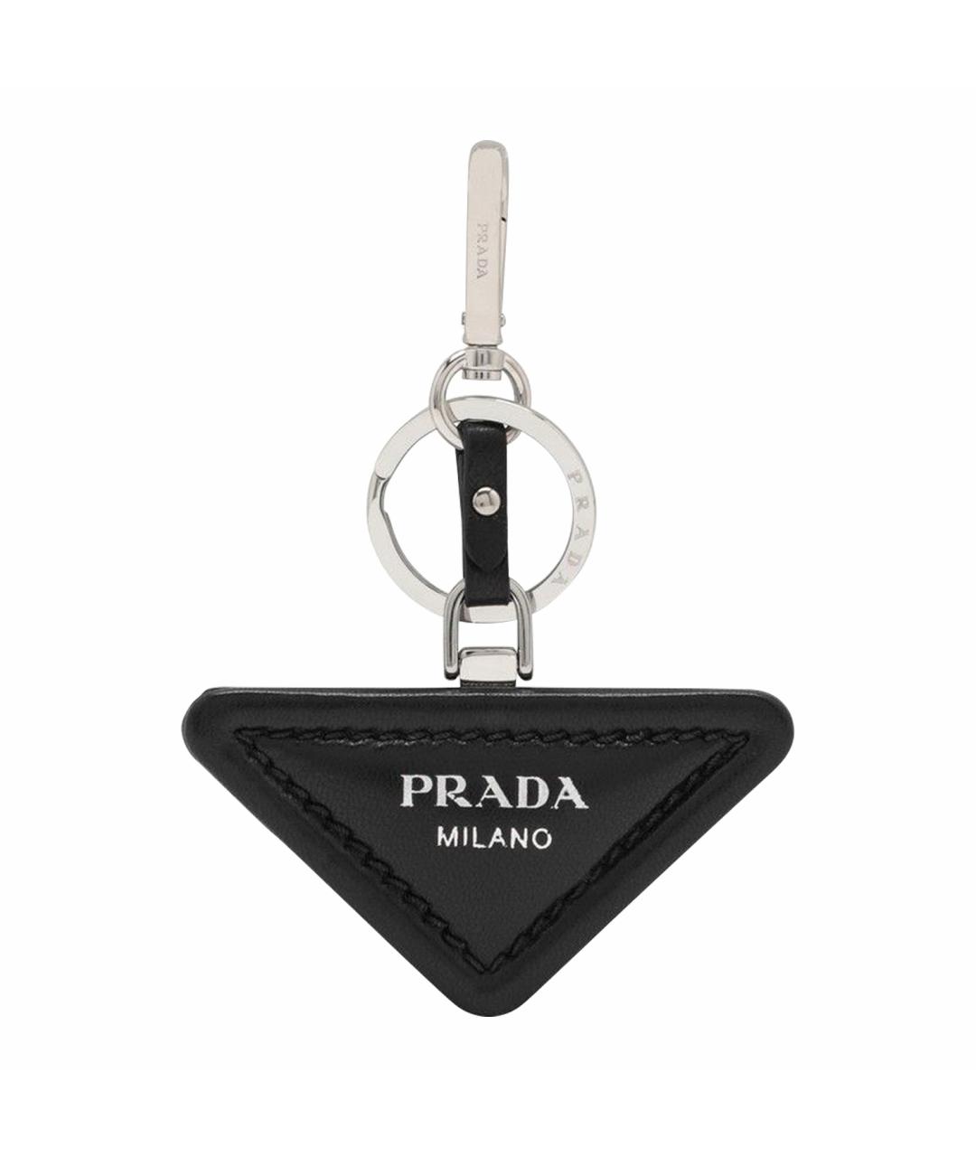 PRADA Черный брелок, фото 1