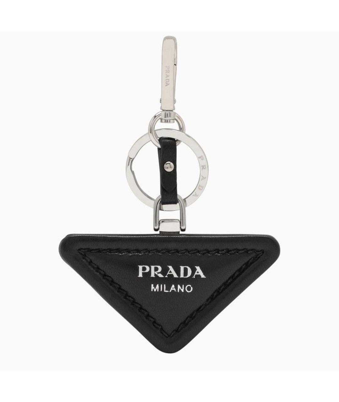 PRADA Черный брелок, фото 3