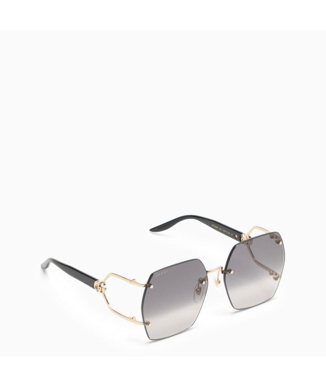 GUCCI Металлические солнцезащитные очки, фото 2