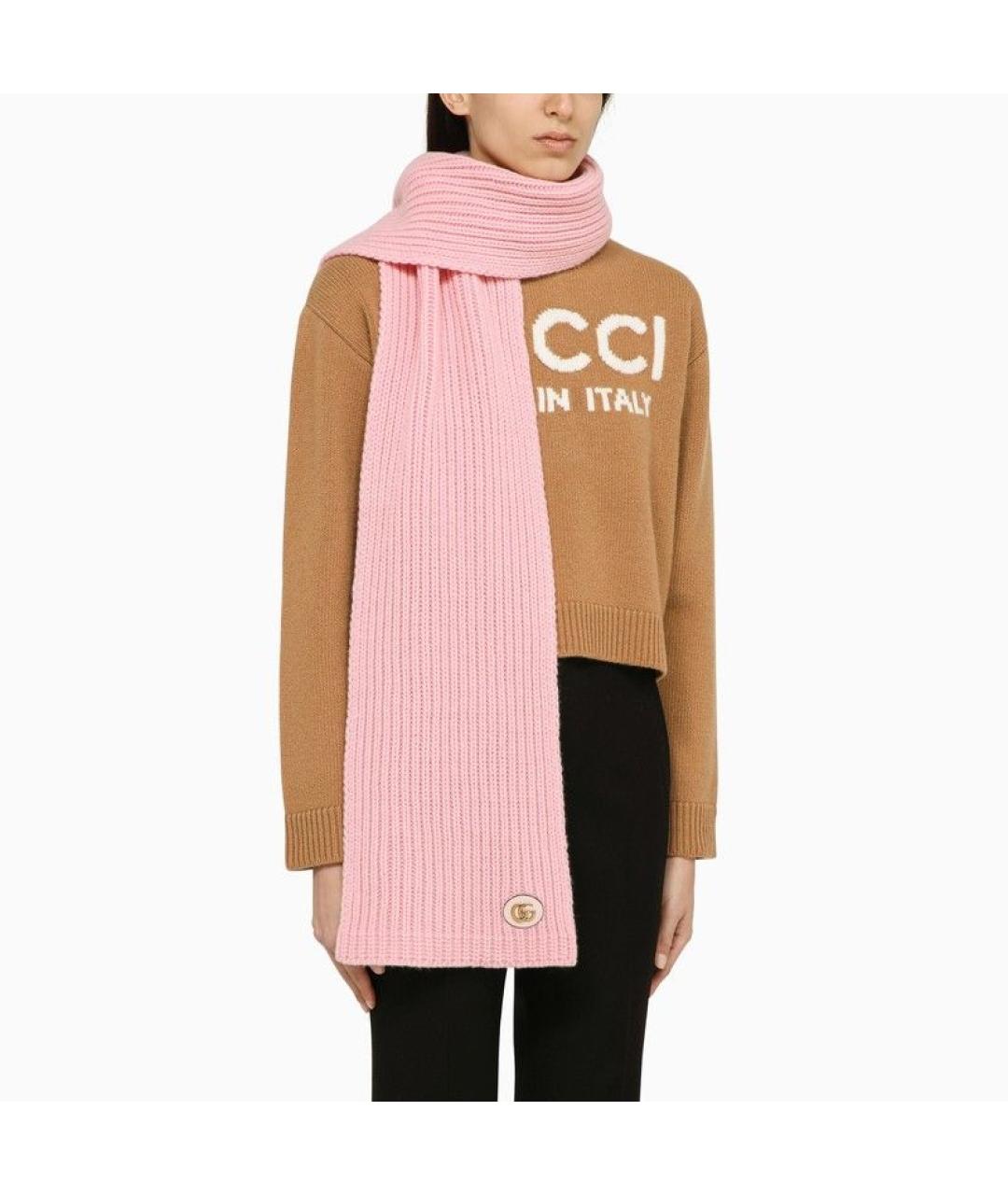GUCCI Мульти кашемировый шарф, фото 2