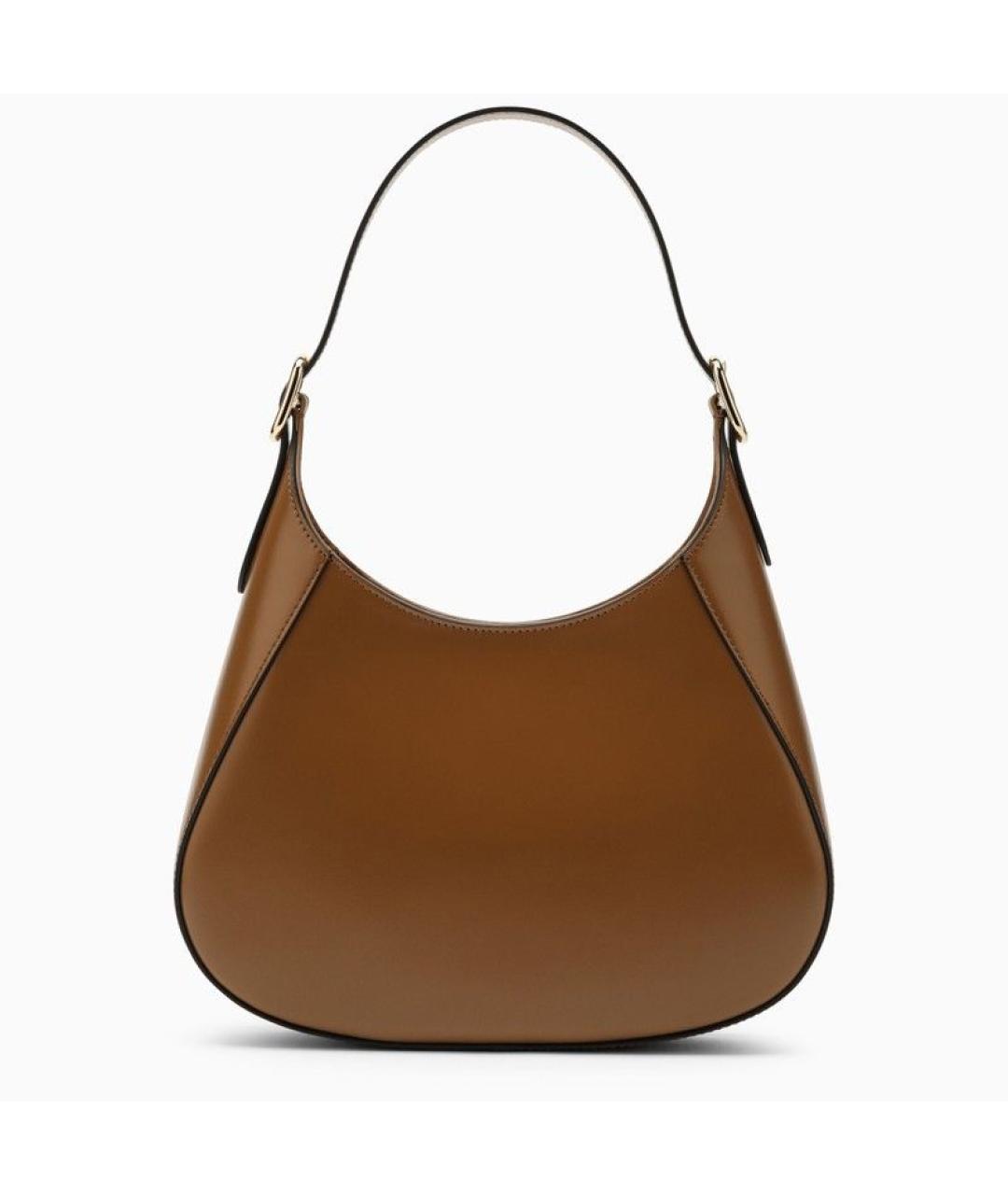 PRADA Коричневая кожаная сумка через плечо, фото 2