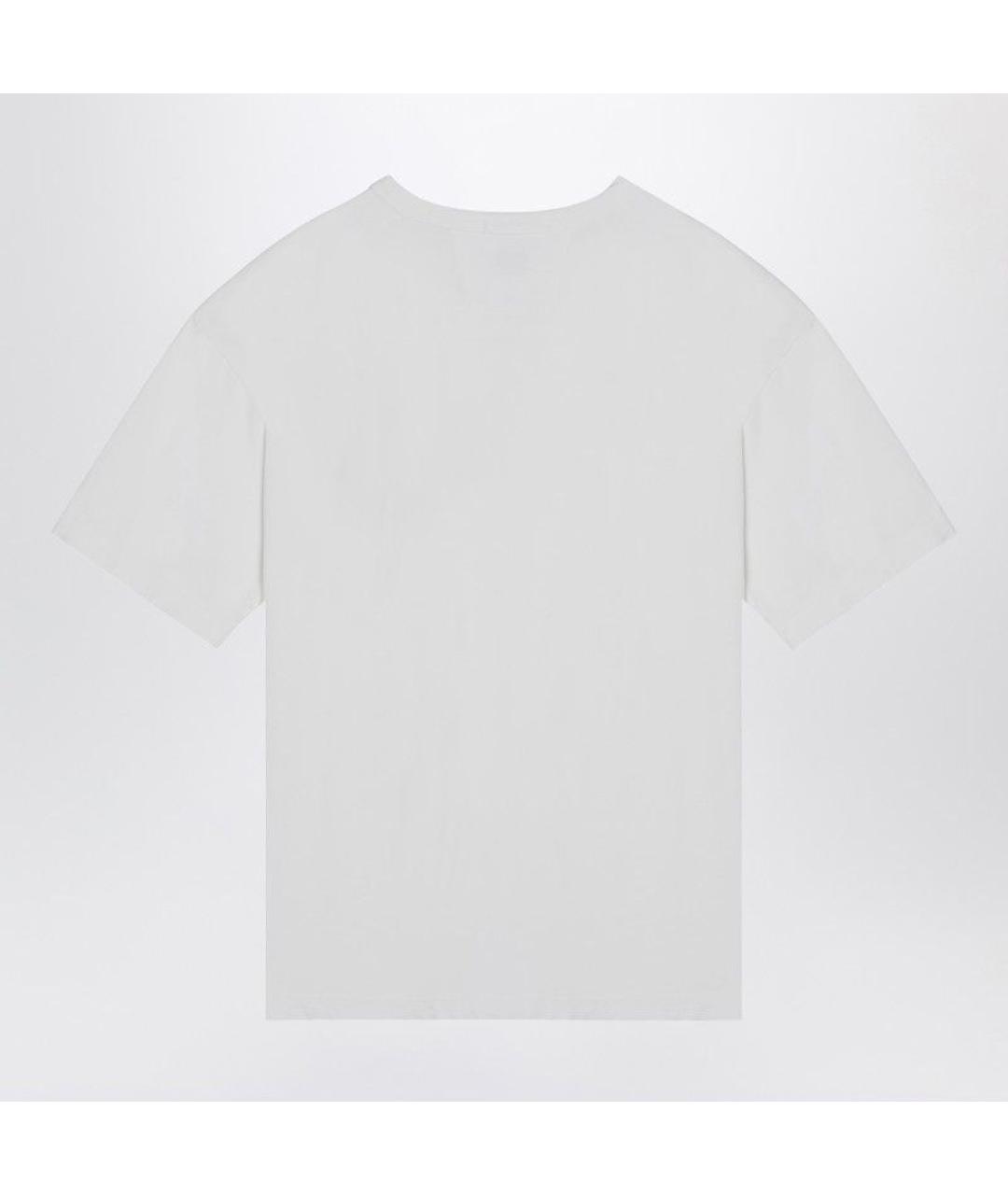 CP COMPANY Белая хлопковая футболка, фото 2