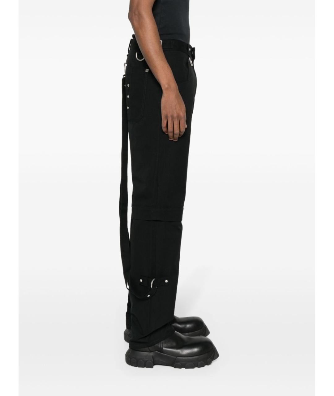 GIVENCHY Черные хлопковые повседневные брюки, фото 5