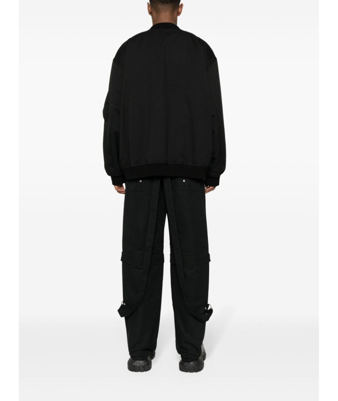GIVENCHY Черные хлопковые повседневные брюки, фото 2