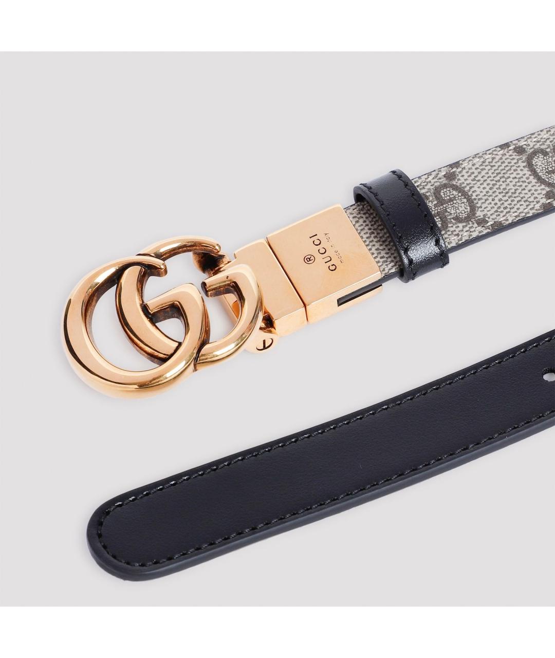GUCCI Бежевый ремень, фото 3