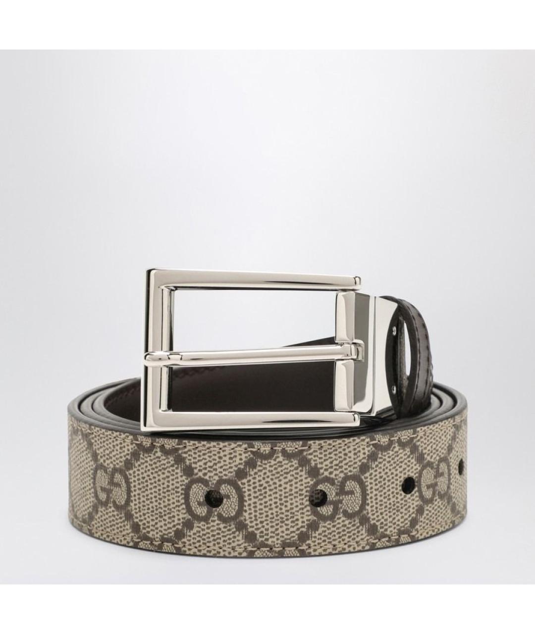 GUCCI Бежевый ремень, фото 3