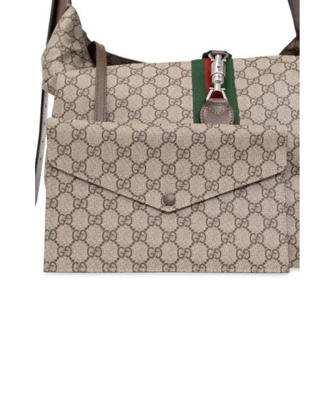 GUCCI Бежевая сумка на плечо, фото 5