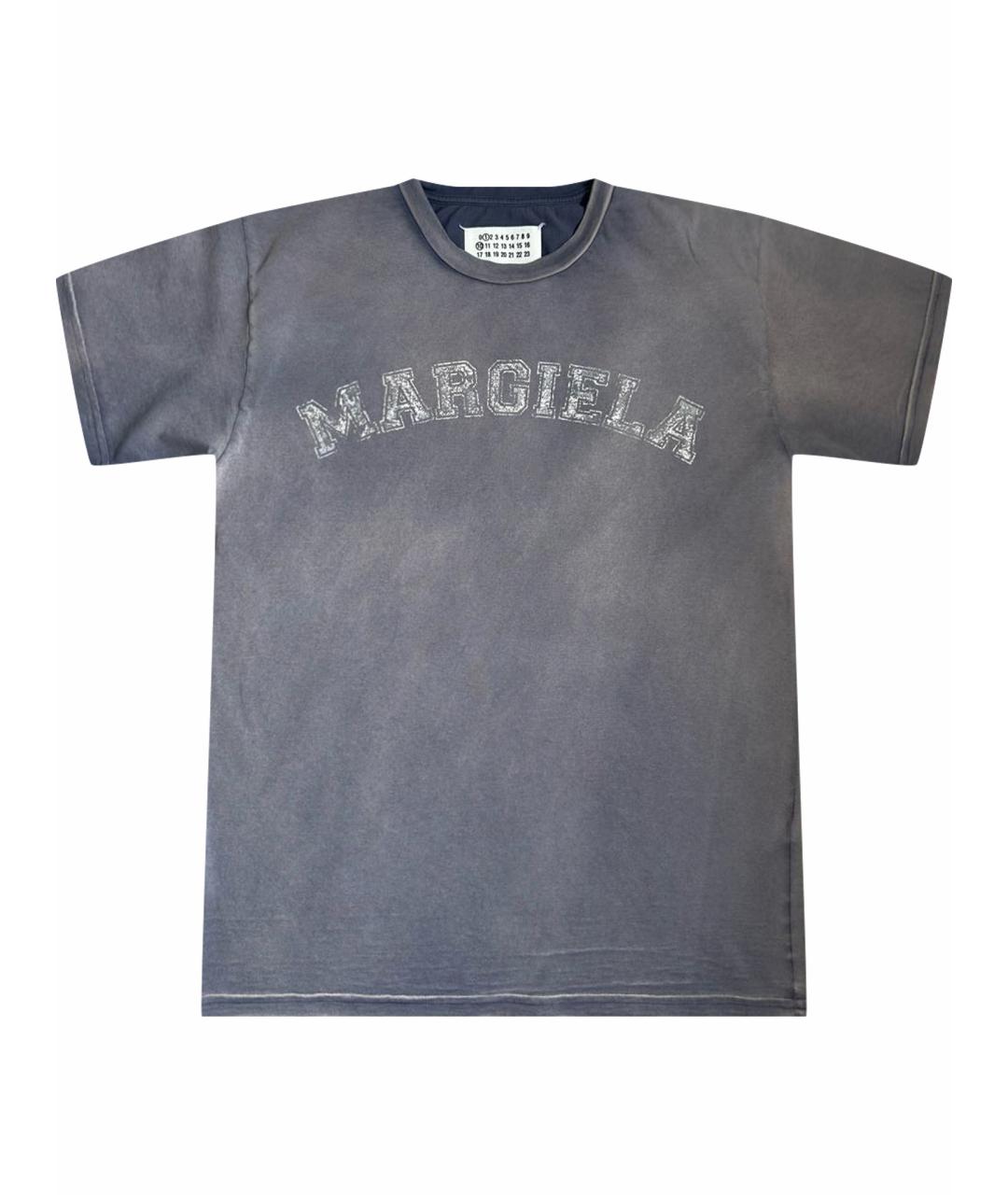 MAISON MARGIELA Фиолетовая хлопковая футболка, фото 1