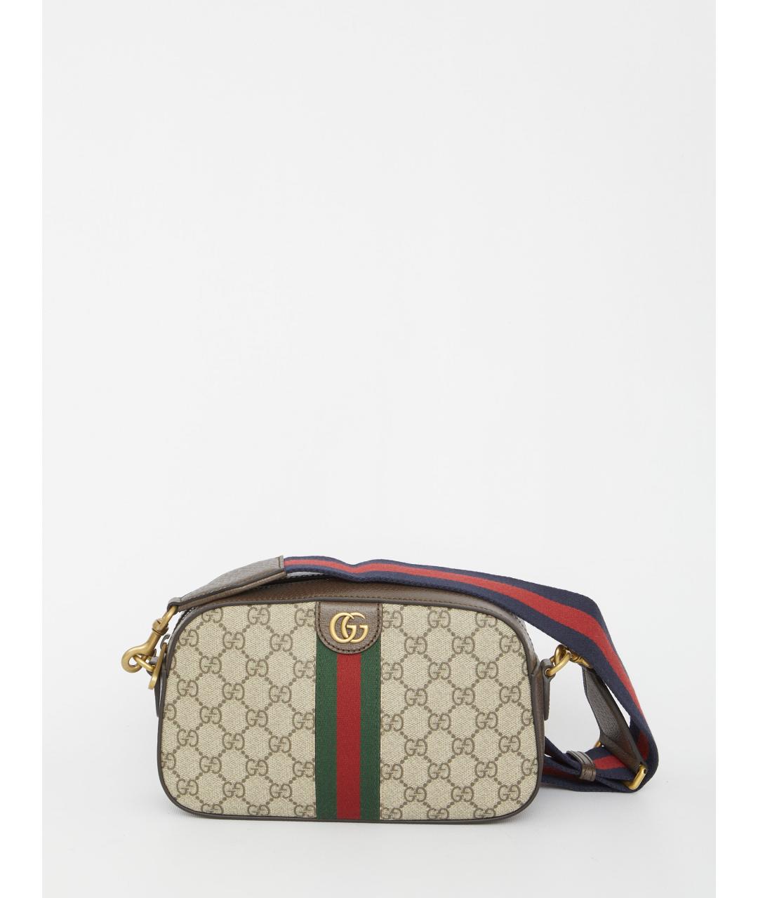 GUCCI Коричневая сумка на плечо, фото 6