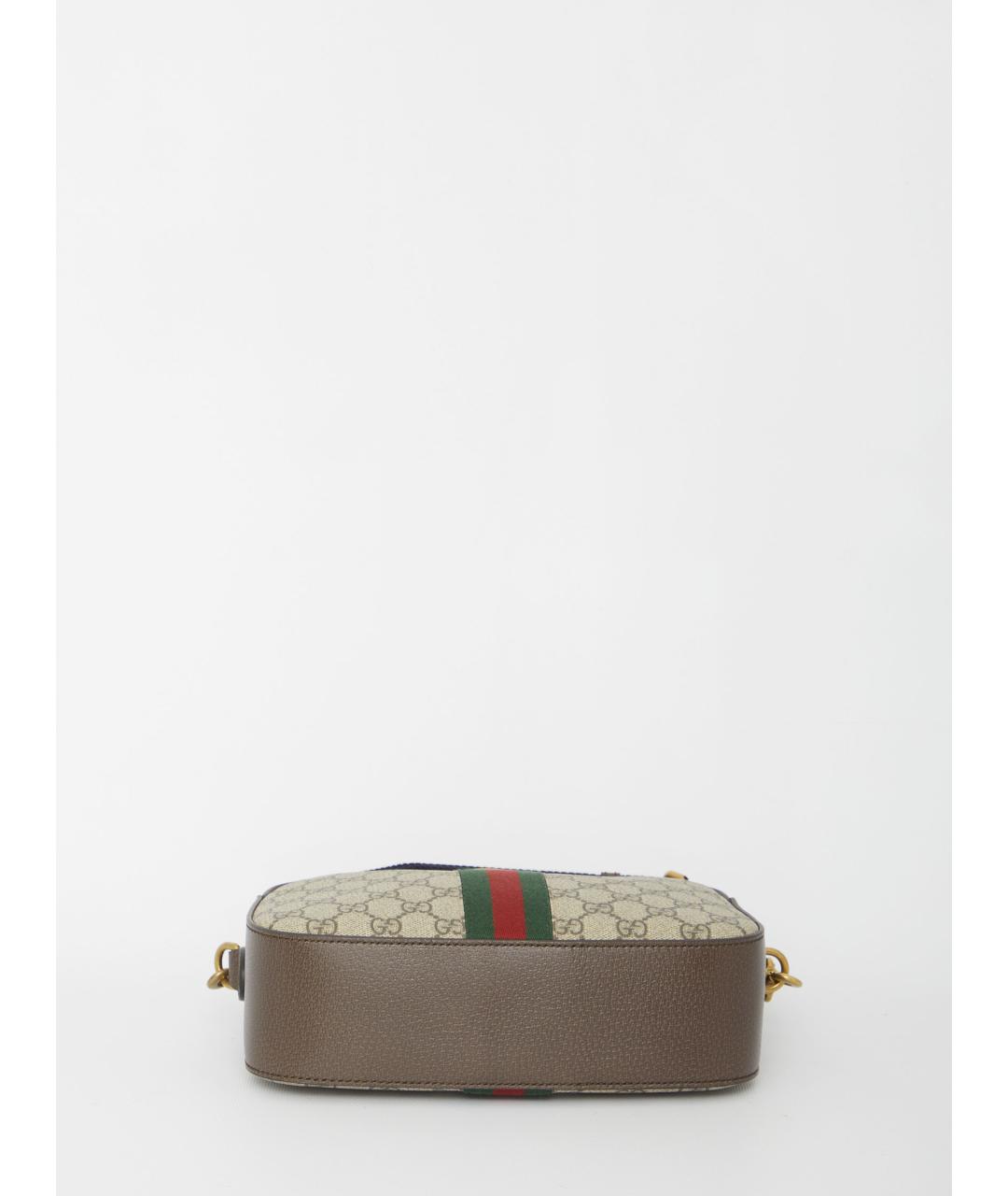 GUCCI Коричневая сумка на плечо, фото 3