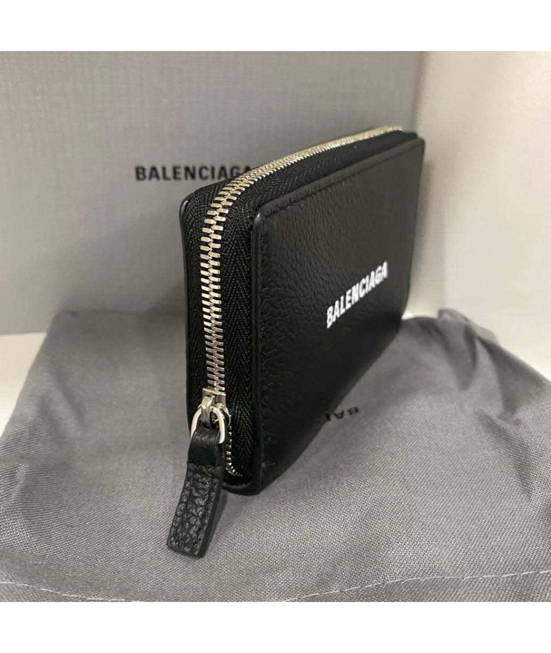 BALENCIAGA Черный кошелек, фото 2