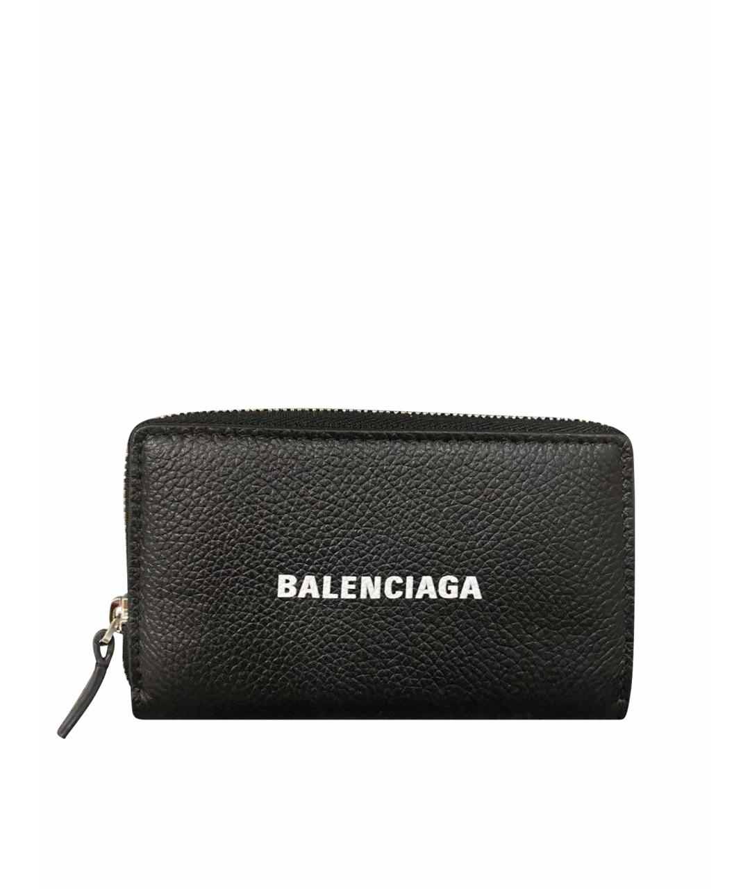 BALENCIAGA Черный кошелек, фото 1