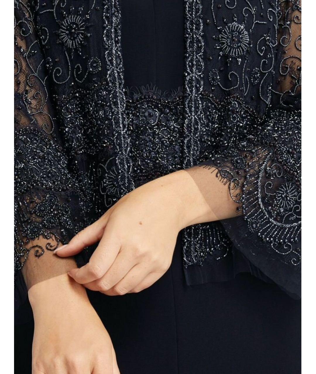 MAX MARA Синее ацетатное вечернее платье, фото 4