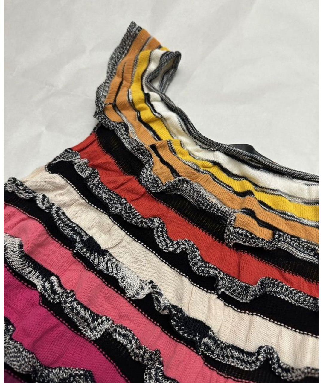 M MISSONI Мульти вискозная майка, фото 6