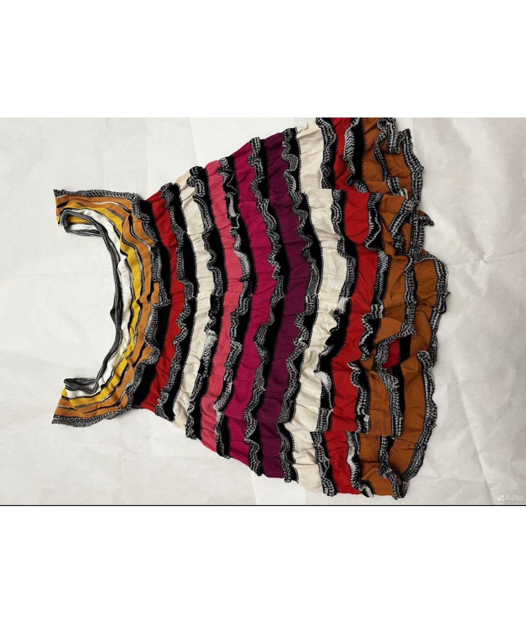 M MISSONI Мульти вискозная майка, фото 2