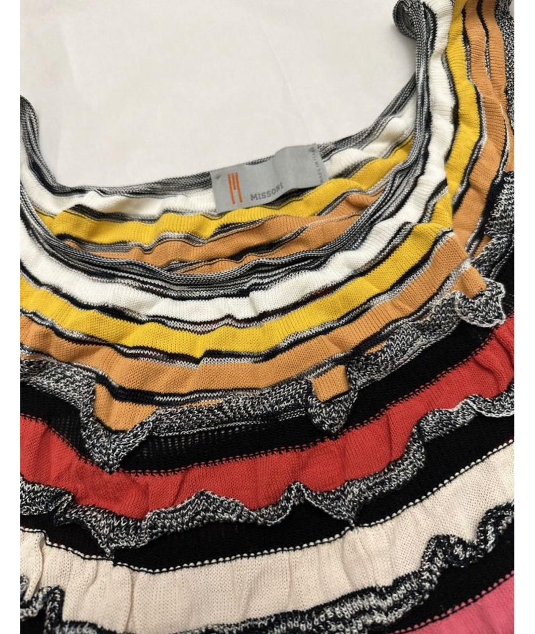 M MISSONI Мульти вискозная майка, фото 4