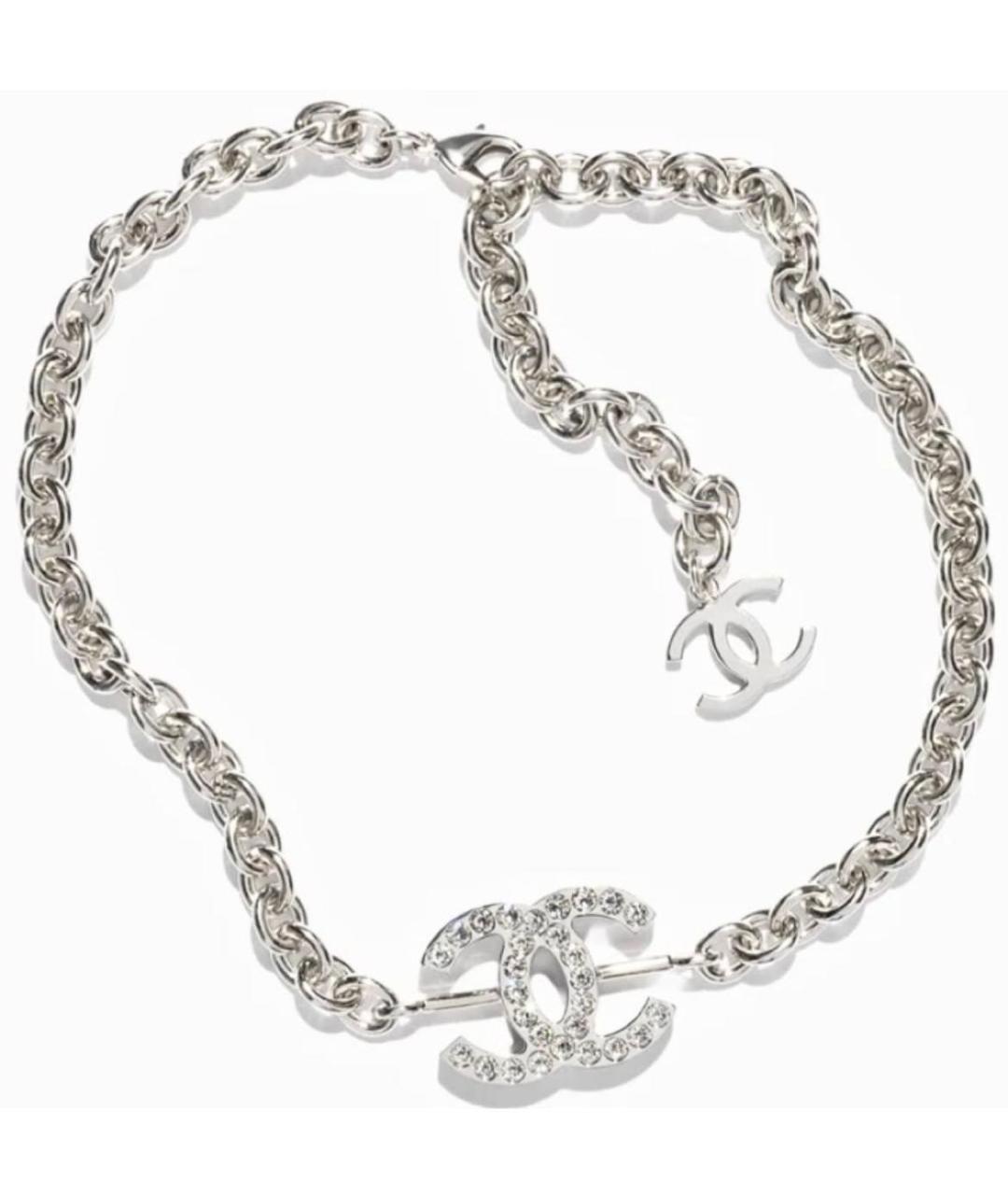 CHANEL Металлическое колье, фото 6