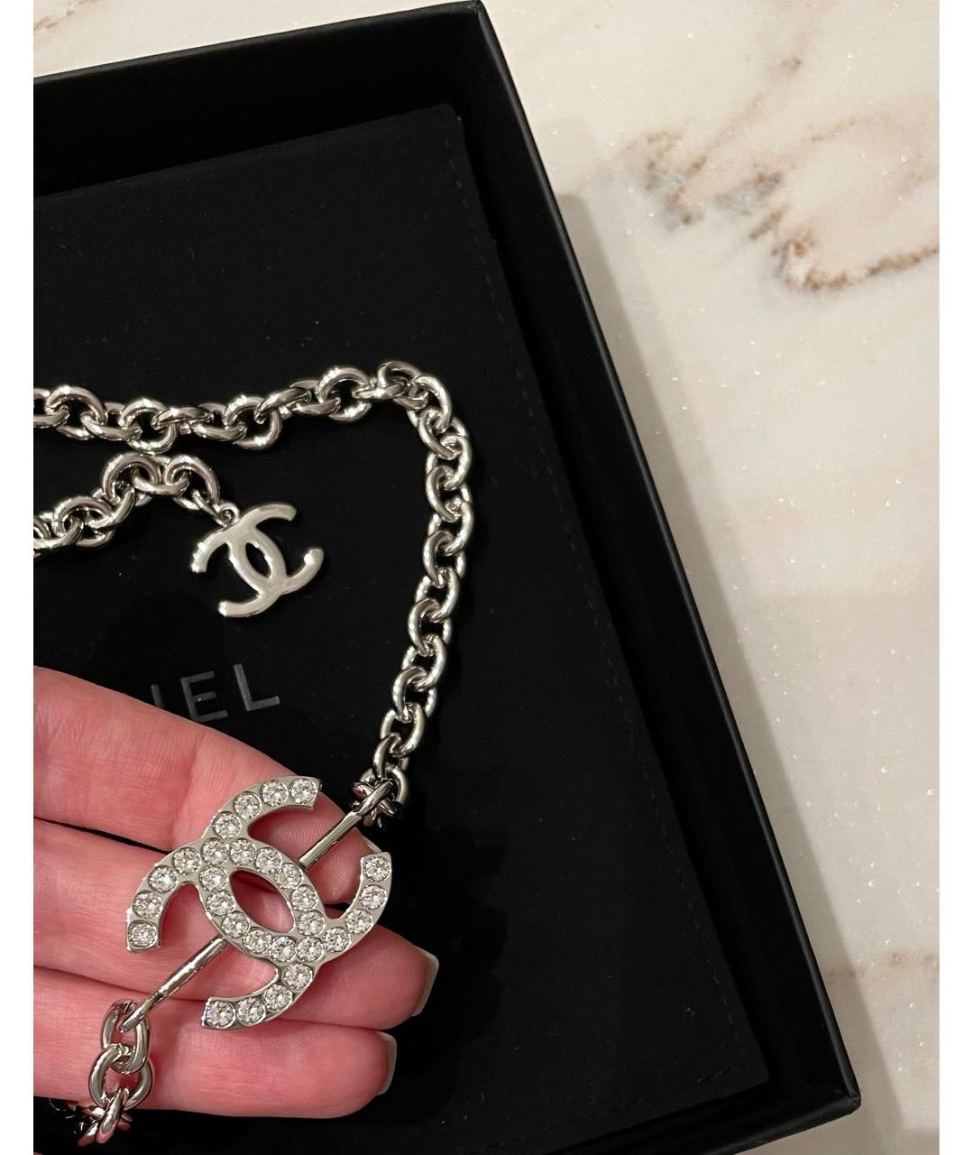 CHANEL Металлическое колье, фото 3
