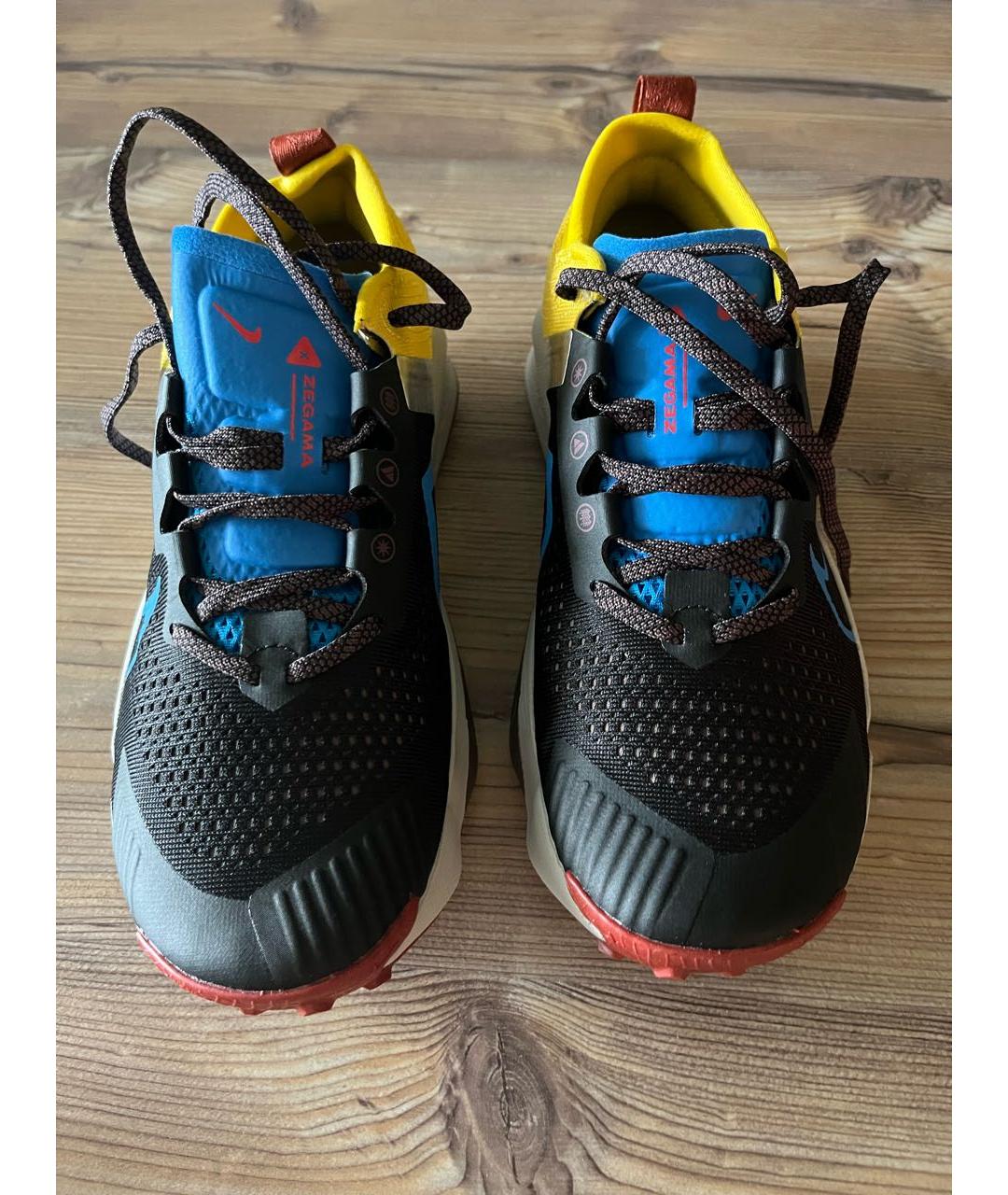 NIKE Мульти текстильные низкие кроссовки / кеды, фото 2