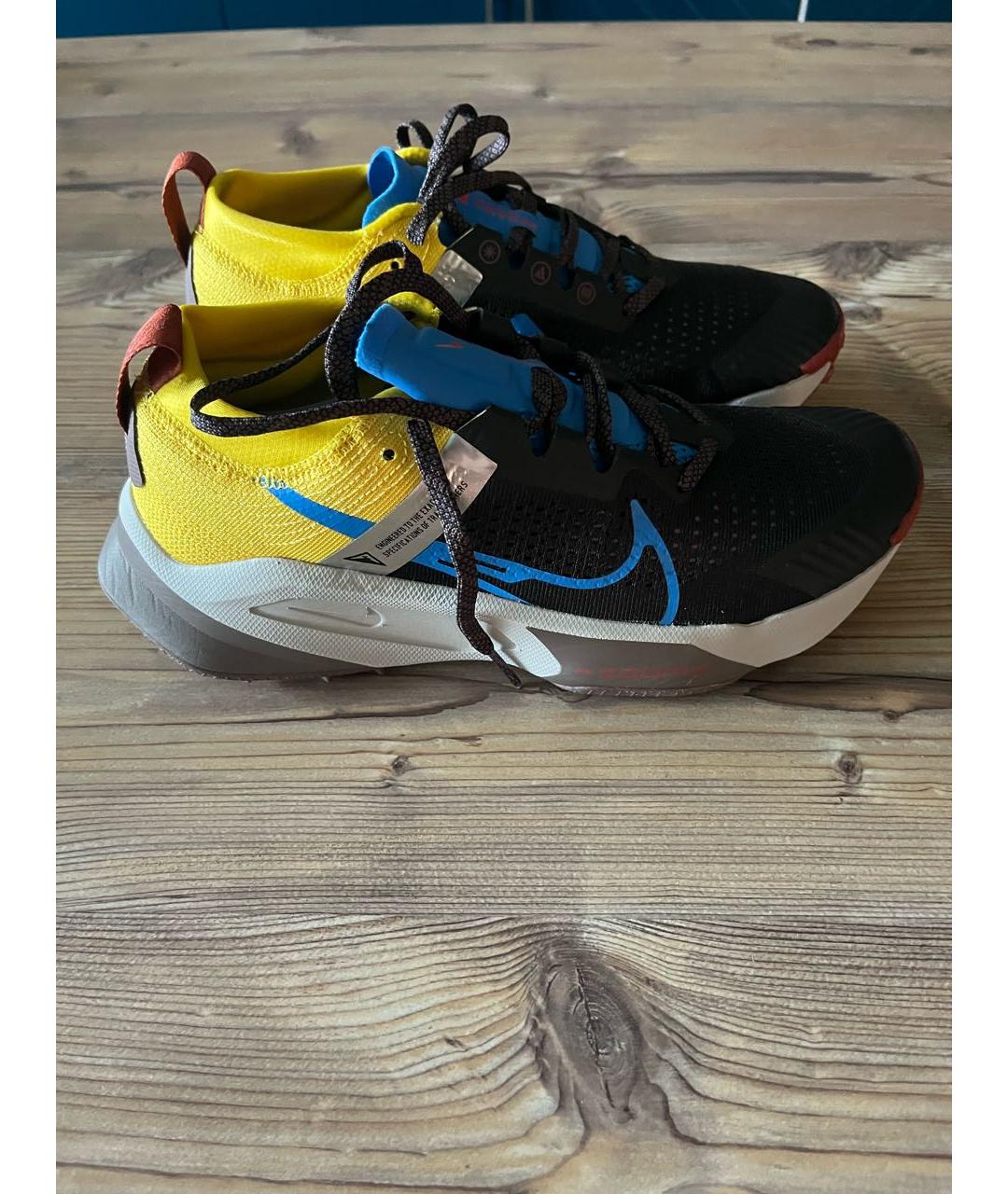 NIKE Мульти текстильные низкие кроссовки / кеды, фото 6