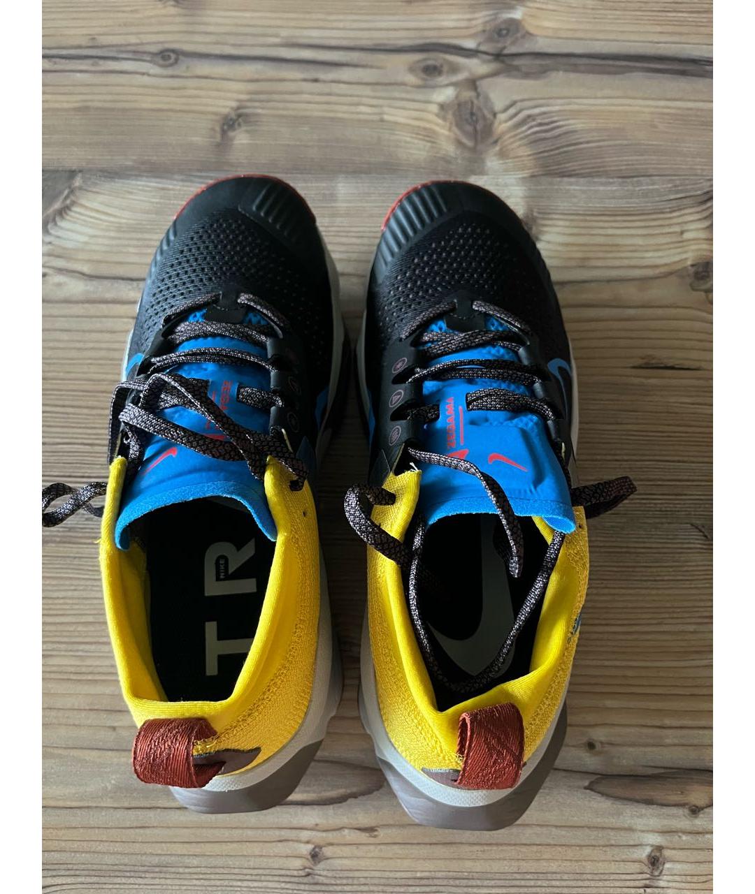 NIKE Мульти текстильные низкие кроссовки / кеды, фото 4