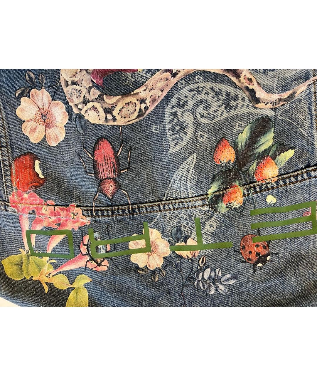 ETRO Синяя хлопковая куртка, фото 3