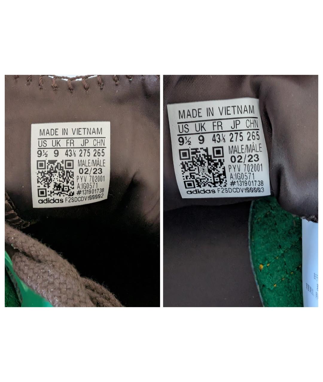 ADIDAS Зеленые замшевые низкие кроссовки / кеды, фото 7