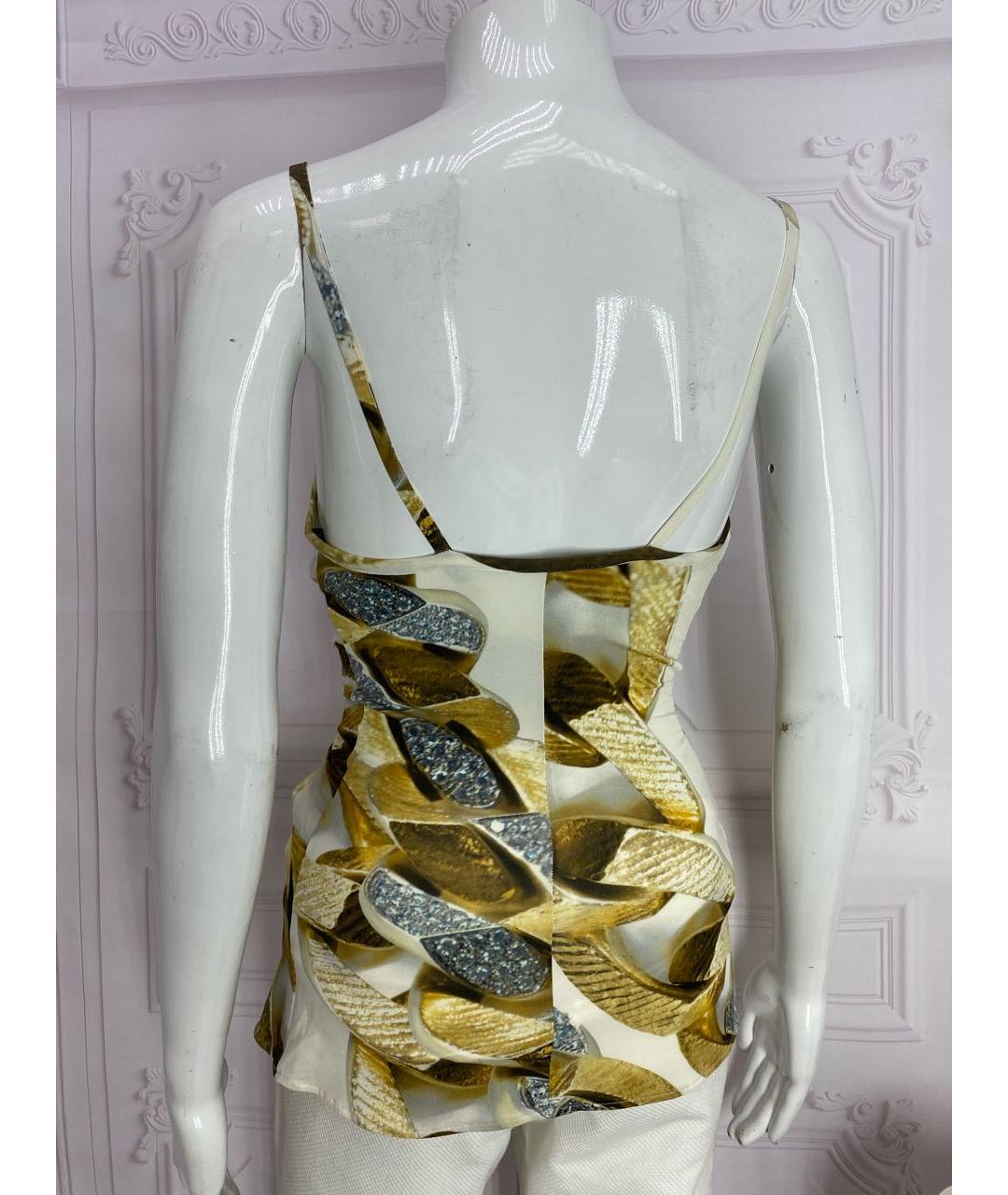 ROBERTO CAVALLI Мульти вискозная майка, фото 2