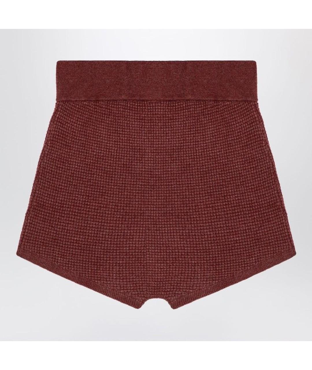 FEAR OF GOD Бордовые полиэстеровые шорты, фото 3