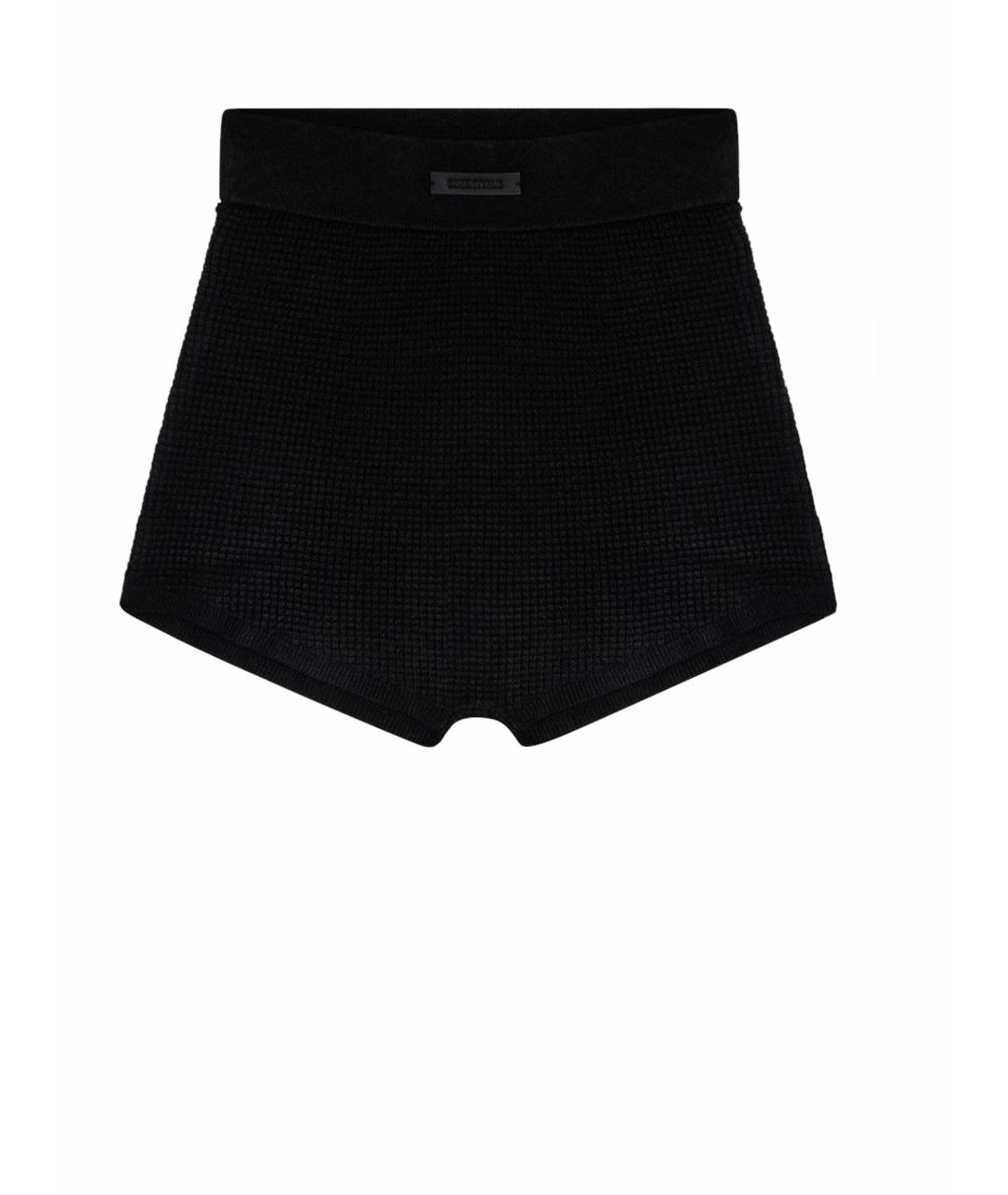 FEAR OF GOD Черные полиэстеровые шорты, фото 1