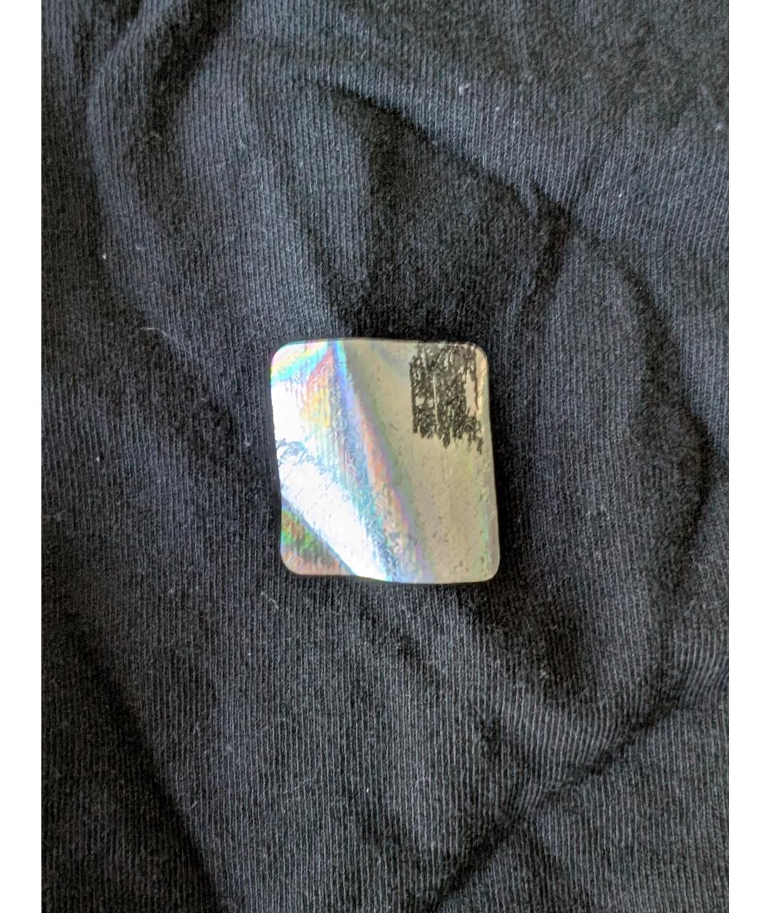 HERON PRESTON Черная хлопковая футболка, фото 4