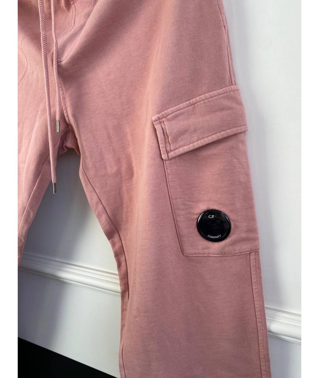 CP COMPANY Коралловые хлопковые повседневные брюки, фото 3