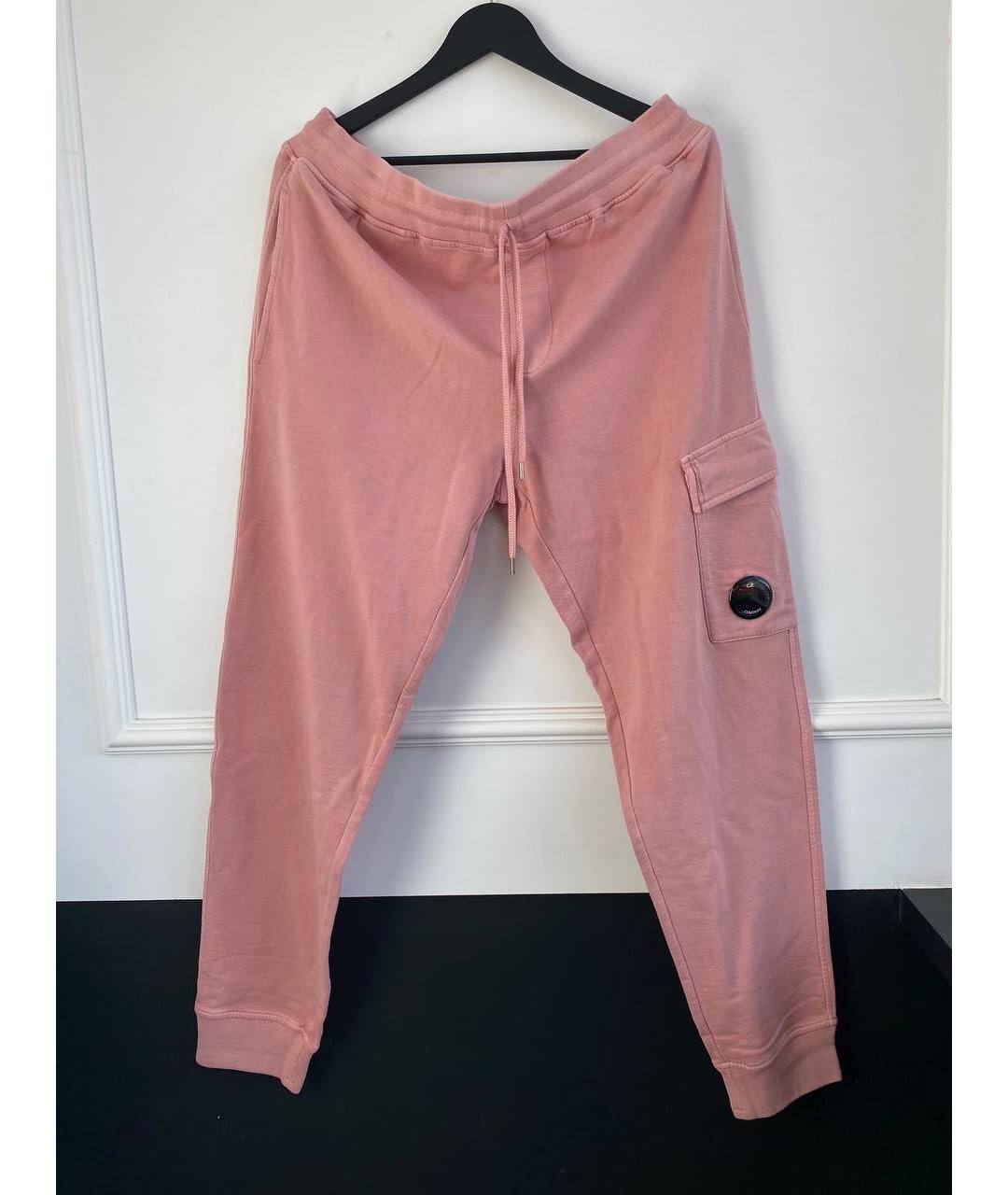 CP COMPANY Коралловые хлопковые повседневные брюки, фото 6