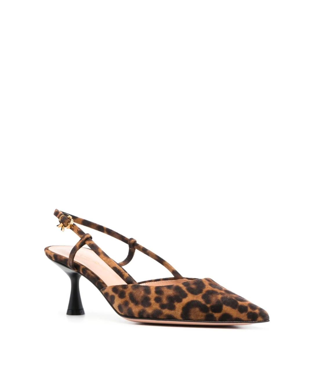 GIANVITO ROSSI Мульти кожаные туфли, фото 2