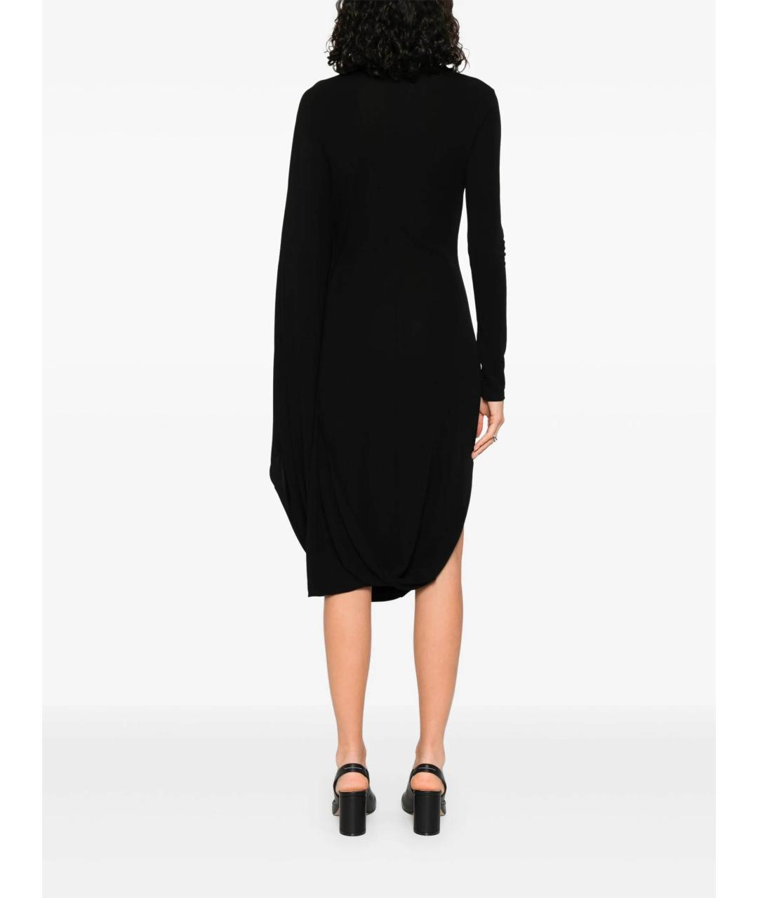 STELLA MCCARTNEY Черное вискозное платье, фото 4