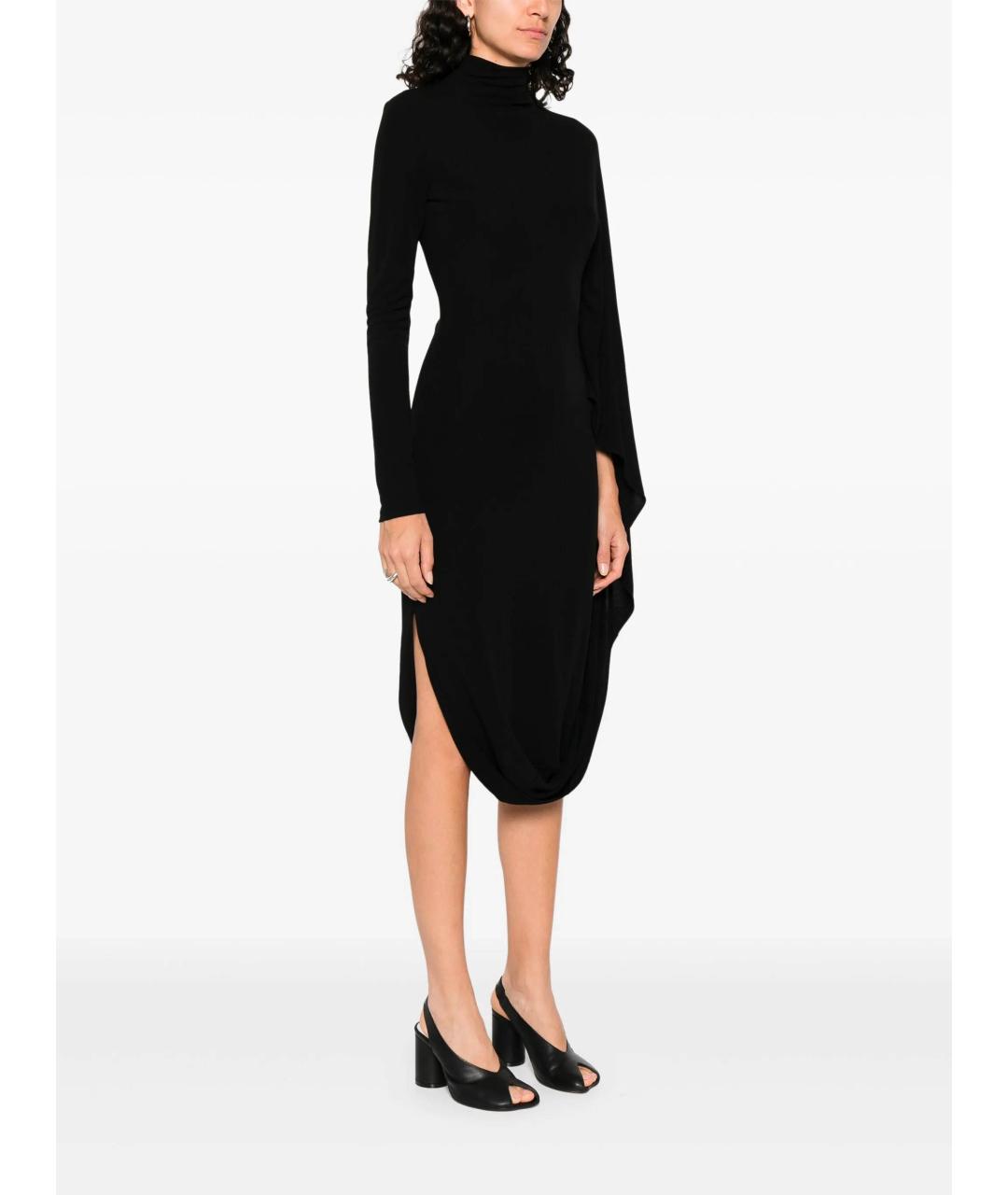 STELLA MCCARTNEY Черное вискозное платье, фото 3