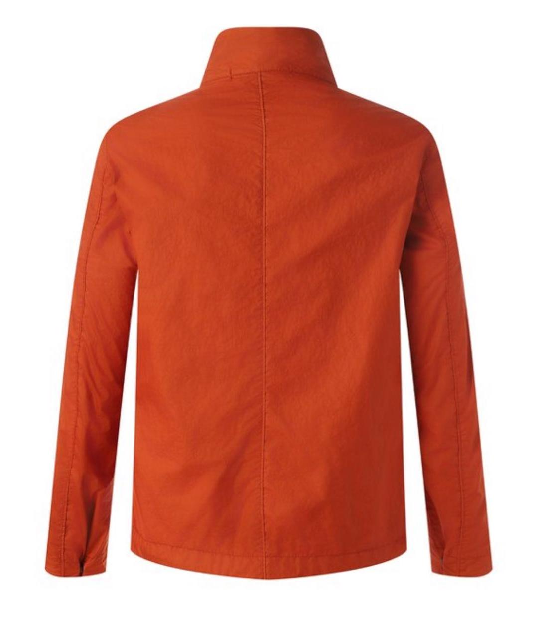 STONE ISLAND Оранжевая синтетическая куртка, фото 2