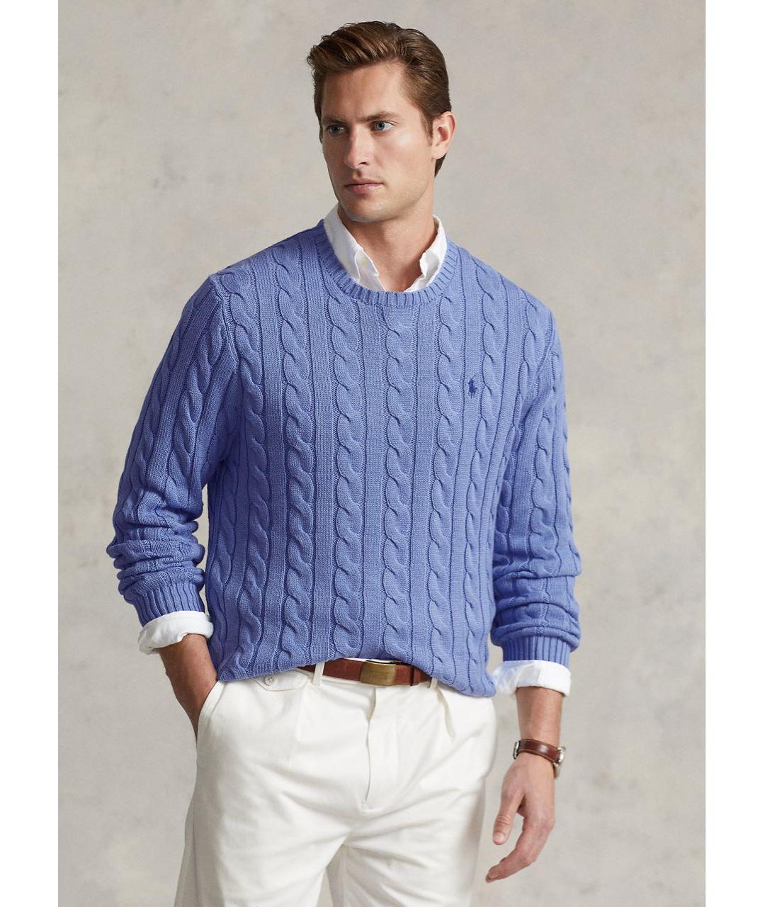 POLO RALPH LAUREN Хлопковый джемпер / свитер, фото 3