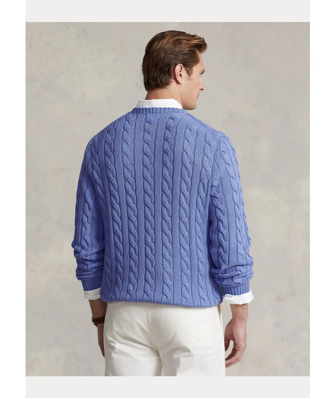 POLO RALPH LAUREN Хлопковый джемпер / свитер, фото 5