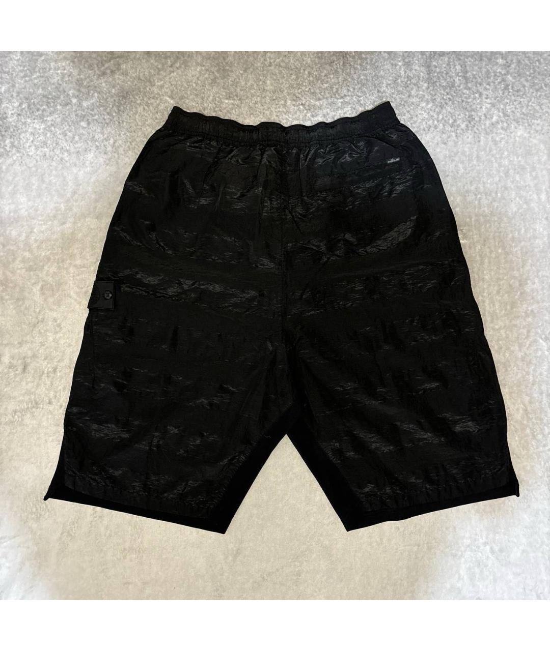 STONE ISLAND SHADOW PROJECT Черные шорты, фото 2