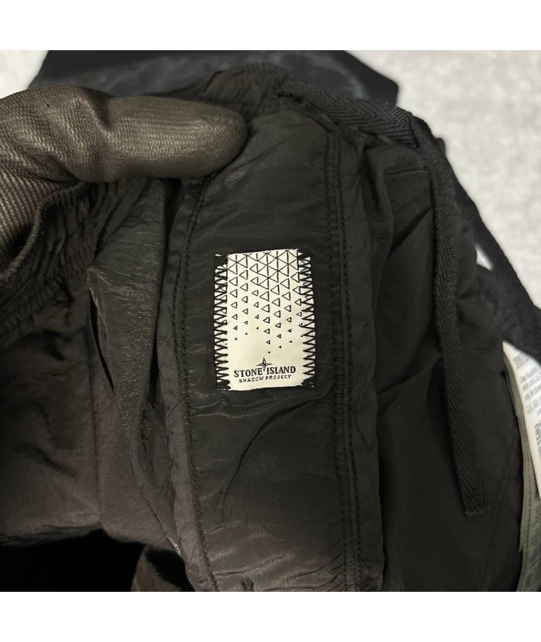 STONE ISLAND SHADOW PROJECT Черные шорты, фото 5