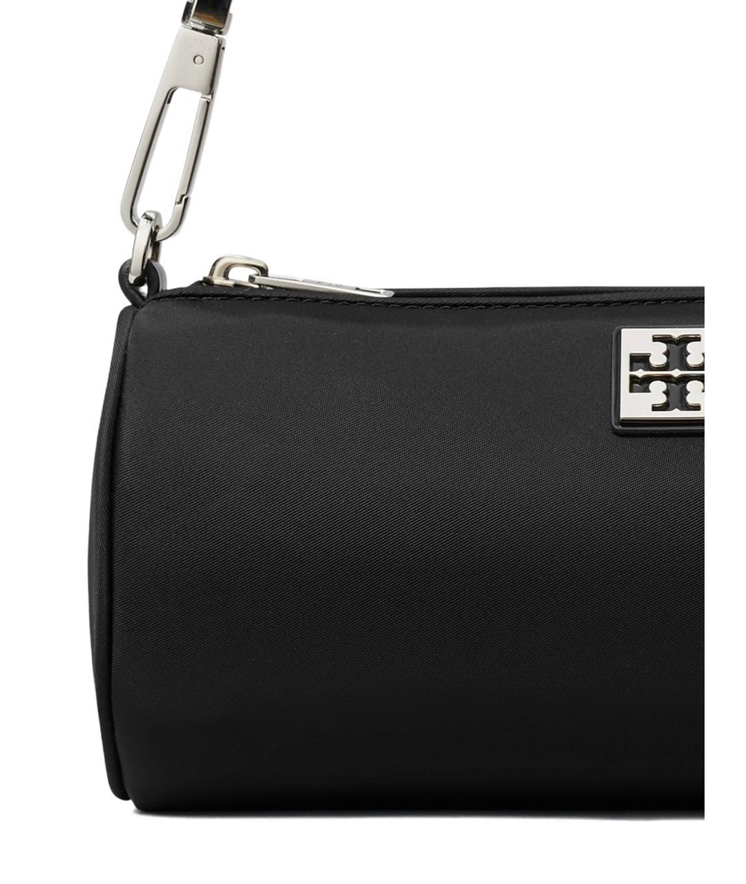TORY BURCH Черная синтетическая сумка через плечо, фото 4