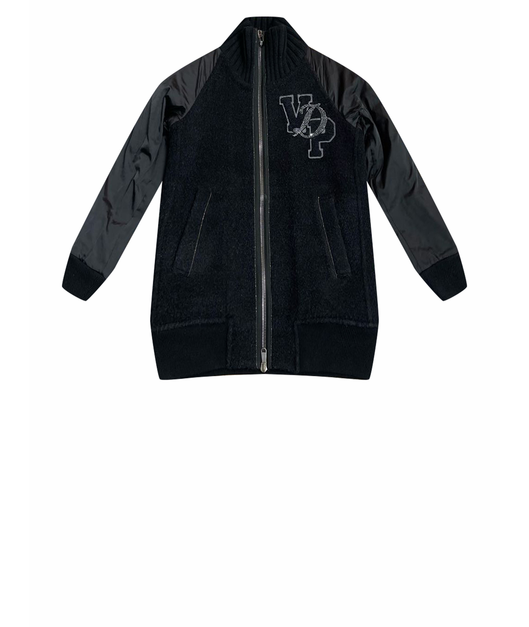 VDP Черная шерстяная куртка, фото 1
