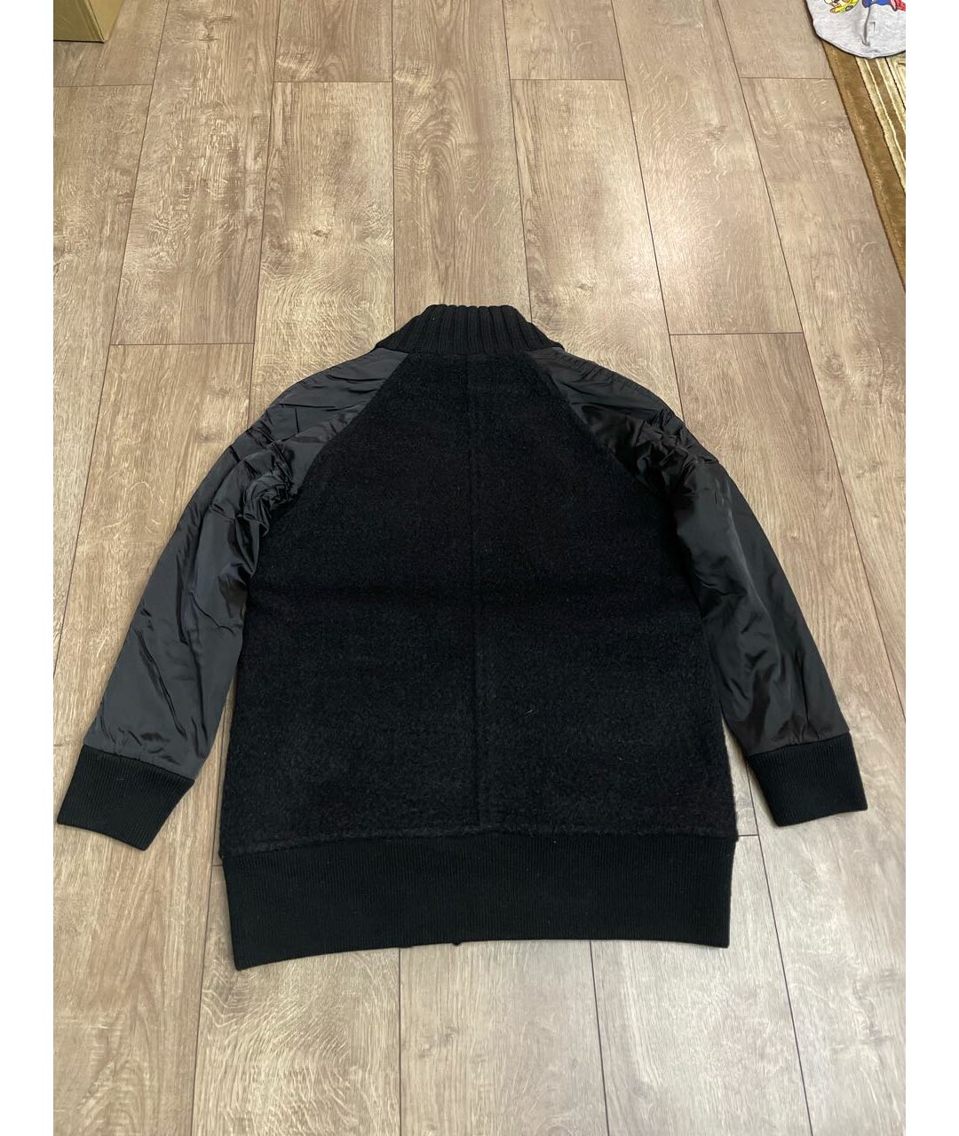 VDP Черная шерстяная куртка, фото 2