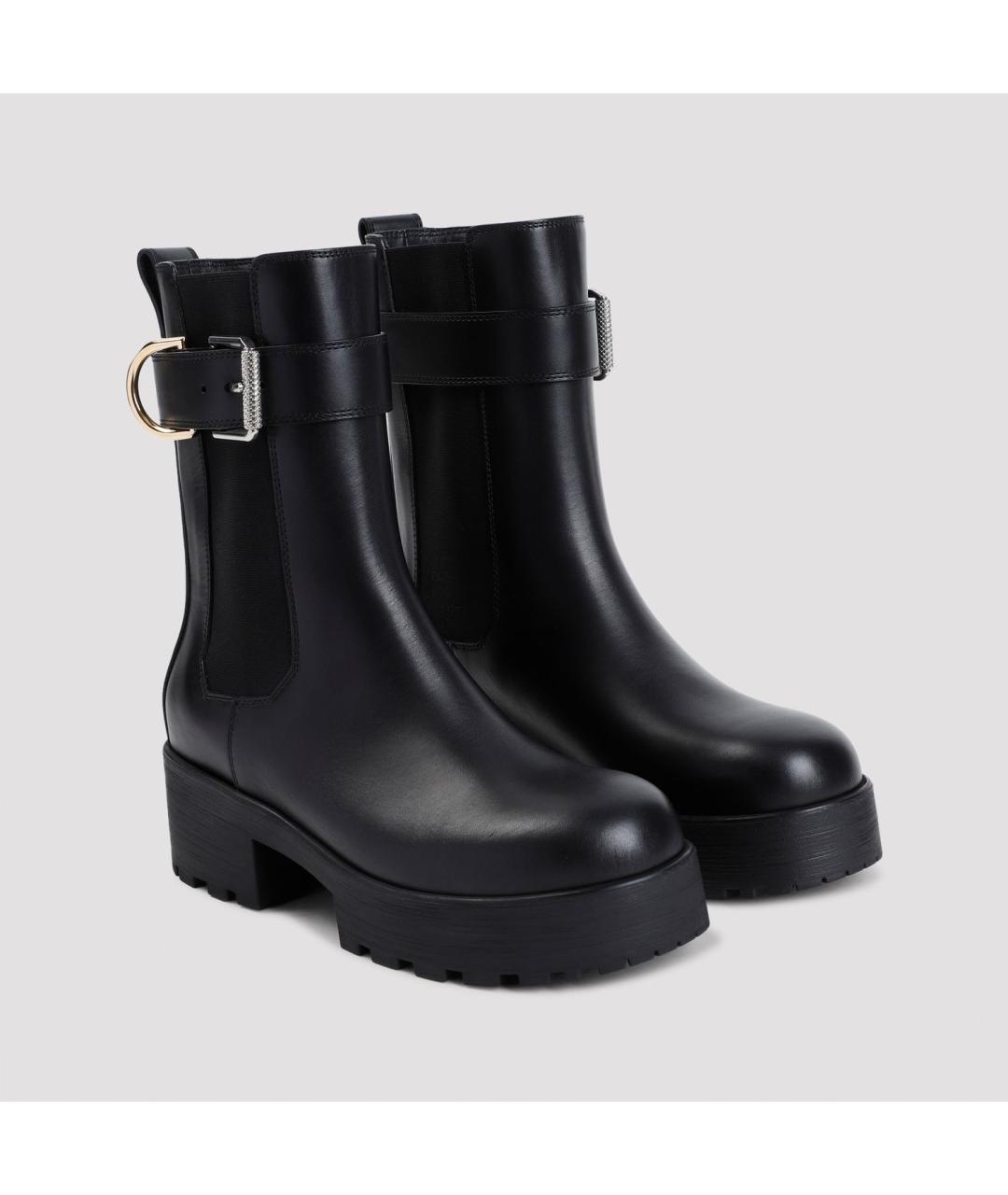 GIVENCHY Черные кожаные ботинки, фото 5