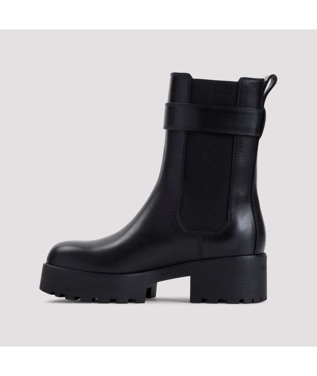 GIVENCHY Черные кожаные ботинки, фото 4