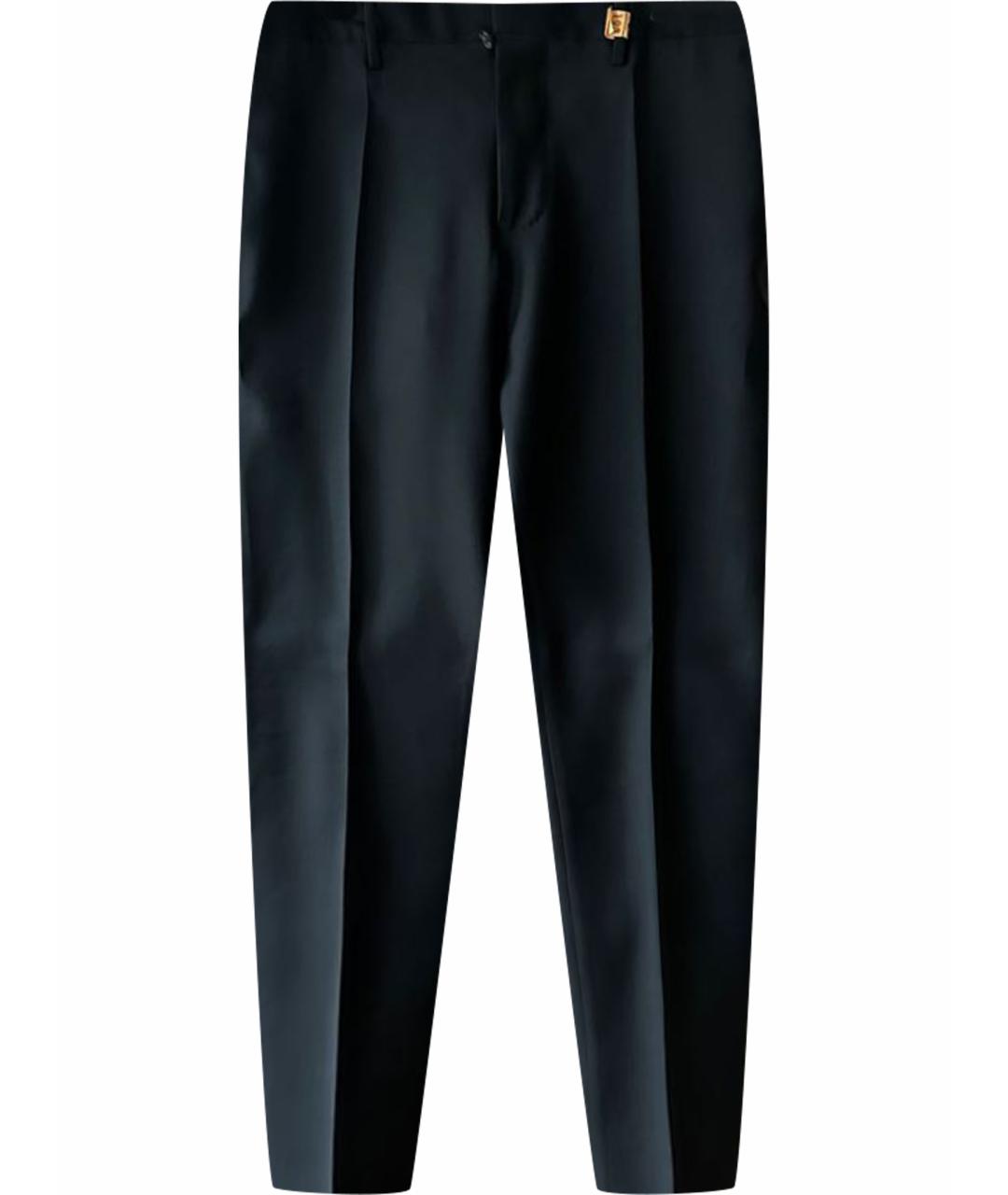 DSQUARED2 Черные шерстяные классические брюки, фото 1