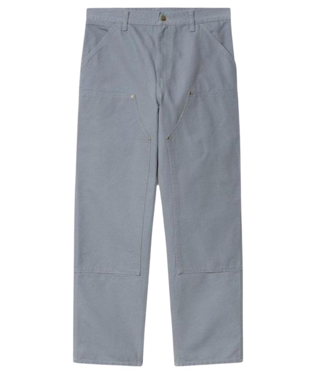 CARHARTT WIP Серые повседневные брюки, фото 1